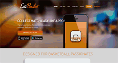 Desktop Screenshot of letsbasket.com