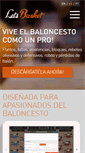 Mobile Screenshot of letsbasket.es